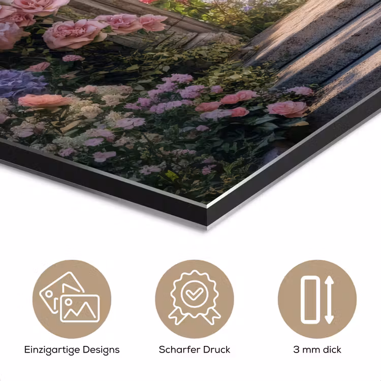 Doorkijk - Rozen - Vintage - Bloemen aluminium wit klein -closeup_DE