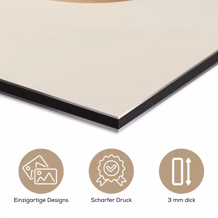 Ei - Beige - Ovaal - Egaal aluminium wit klein -closeup_DE
