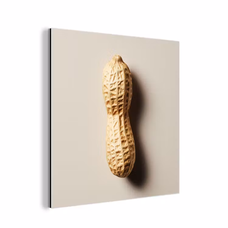 Pinda - Ruw - Beige aluminium wit klein -3d