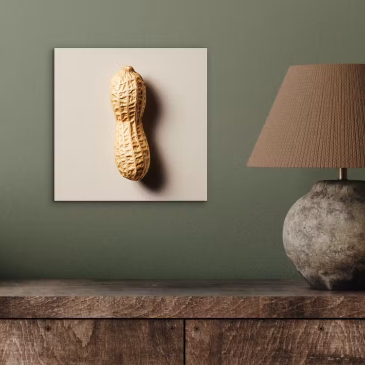 Pinda - Ruw - Beige aluminium wit klein -sfeer2