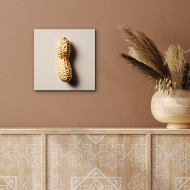 Pinda - Ruw - Beige aluminium wit klein -sfeer4