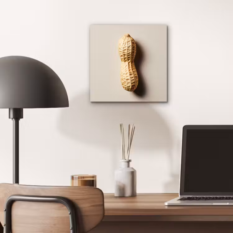 Pinda - Ruw - Beige aluminium wit klein -sfeer5