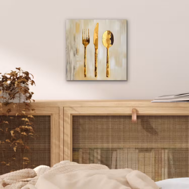 Verf - Goud - Bestek aluminium wit klein -sfeer3