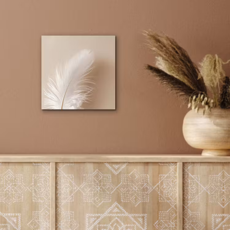 Veer - Minimalistisch - Roze aluminium wit klein -sfeer4
