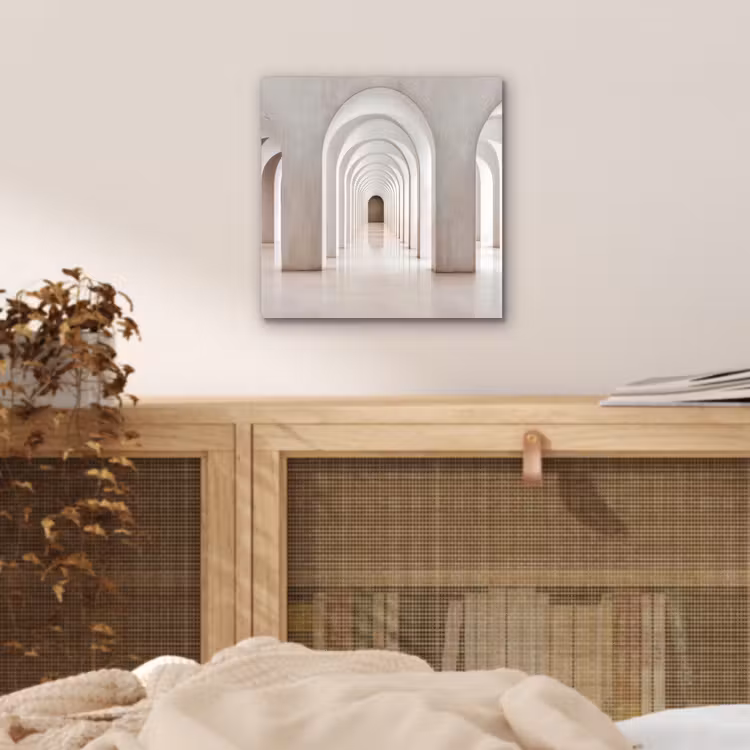 Hal - Bogen - Symmetrisch - Modern aluminium wit klein -sfeer3