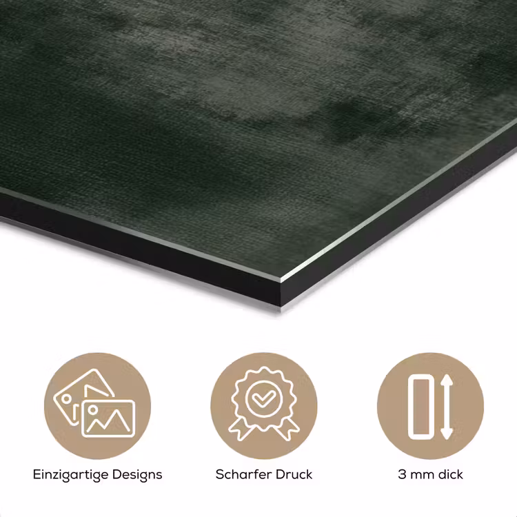 Vormen - Abstract - Cirkel - Zwart aluminium wit klein -closeup_DE