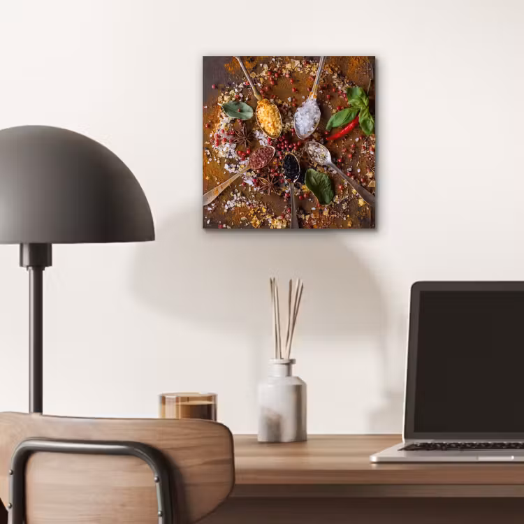 Specerijen - Kruiden - Lepels - Zout - Bruin - Keuken aluminium wit klein -sfeer5
