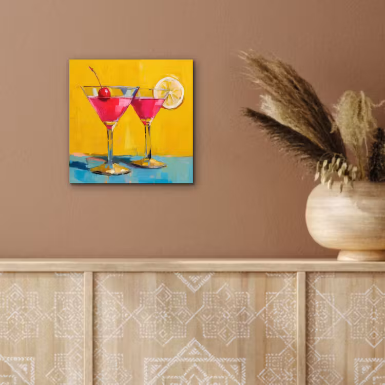 Glazen - Cocktail - Citroen - Kers aluminium wit klein -sfeer4