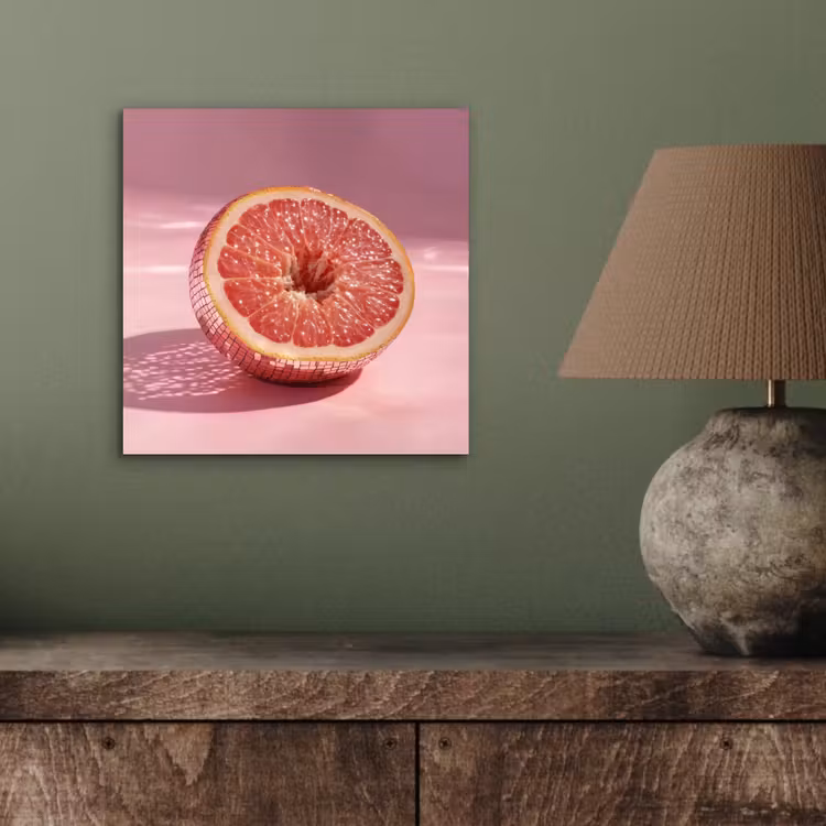 Grapefruit - Roze - Disco - Shiny aluminium wit klein -sfeer2
