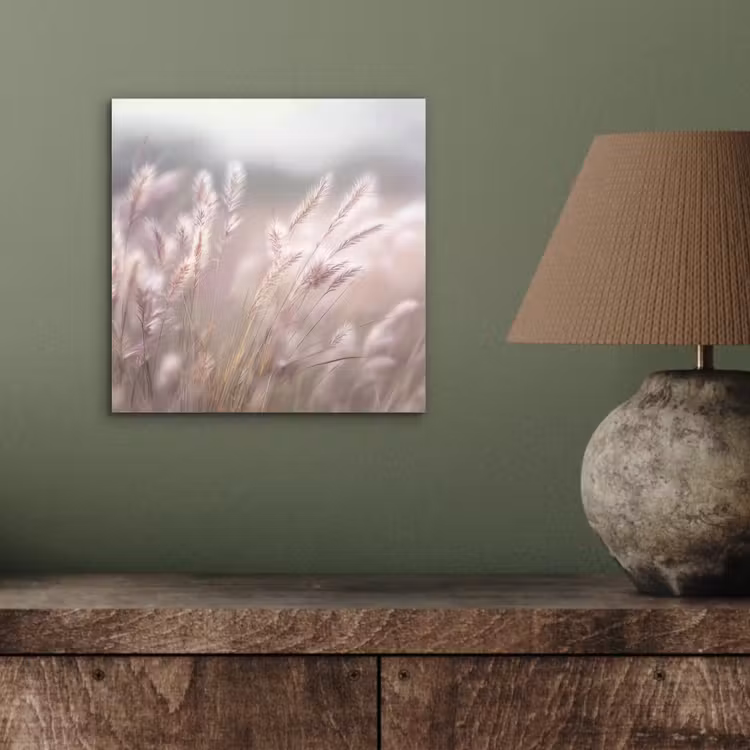 Graspluimen - Wind - Beige - Mistig aluminium wit klein -sfeer2