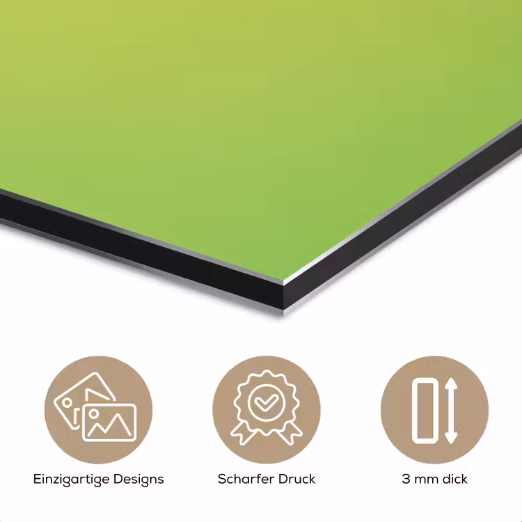 Hoorntje - Schepijs - Groen aluminium wit klein -closeup_DE