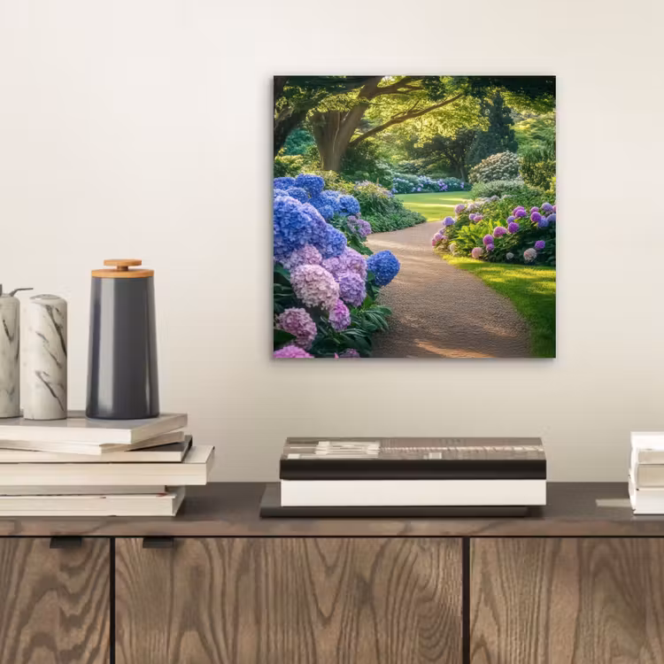 Hortensia- Park - Pad aluminium wit klein -sfeer1