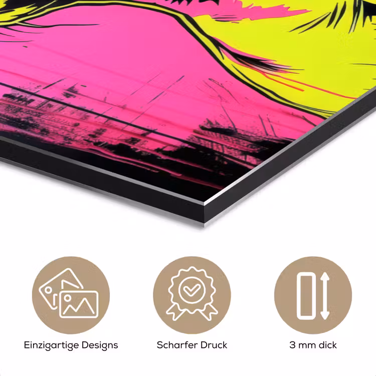 Hond - Zonnebril - Roze - Art aluminium wit klein -closeup_DE