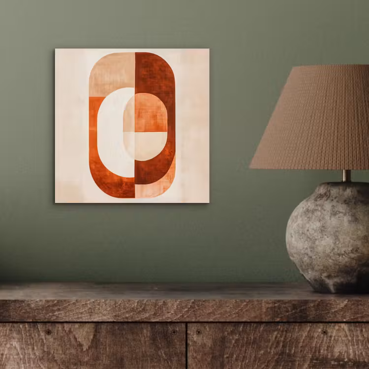 Illustratie - Abstract - Vormen - Rood aluminium wit klein -sfeer2
