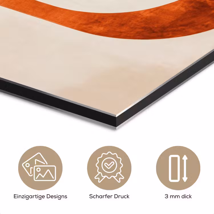 Illustratie - Abstract - Vormen - Rood aluminium wit klein -closeup_DE