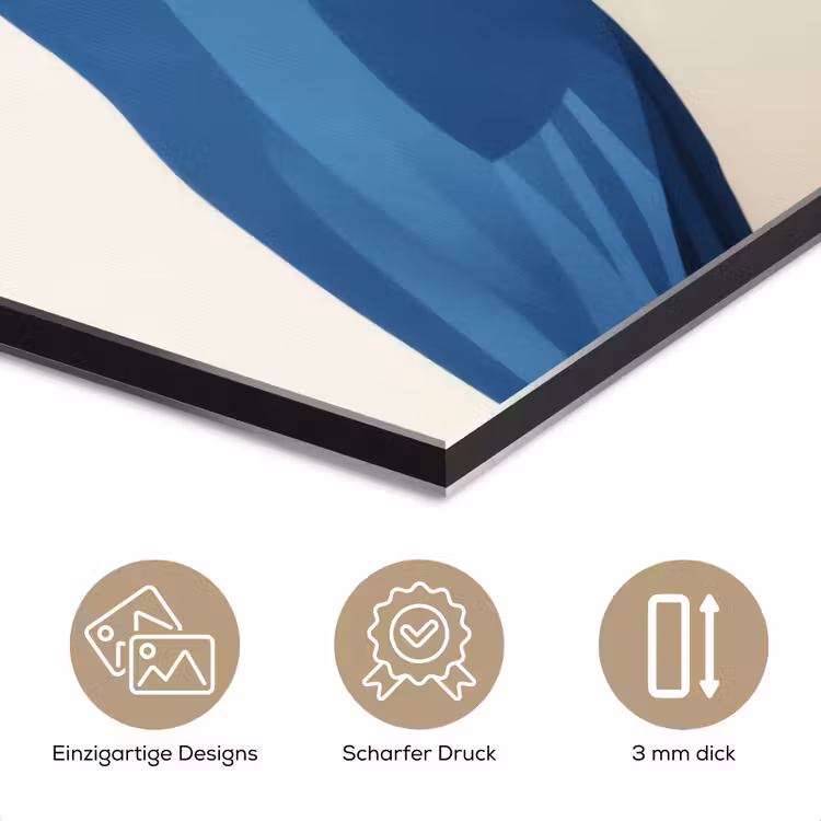 Illustratie - Blauw - Vogel aluminium wit klein -closeup_DE