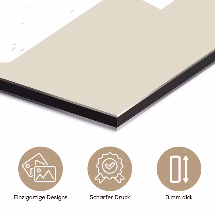 Japandi - Kerstboom - Beige - Kerstversiering aluminium wit klein -closeup_DE
