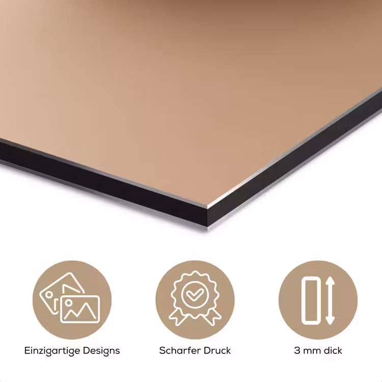 Koffie - Melkschuim - Lach - Beige aluminium wit klein -closeup_DE