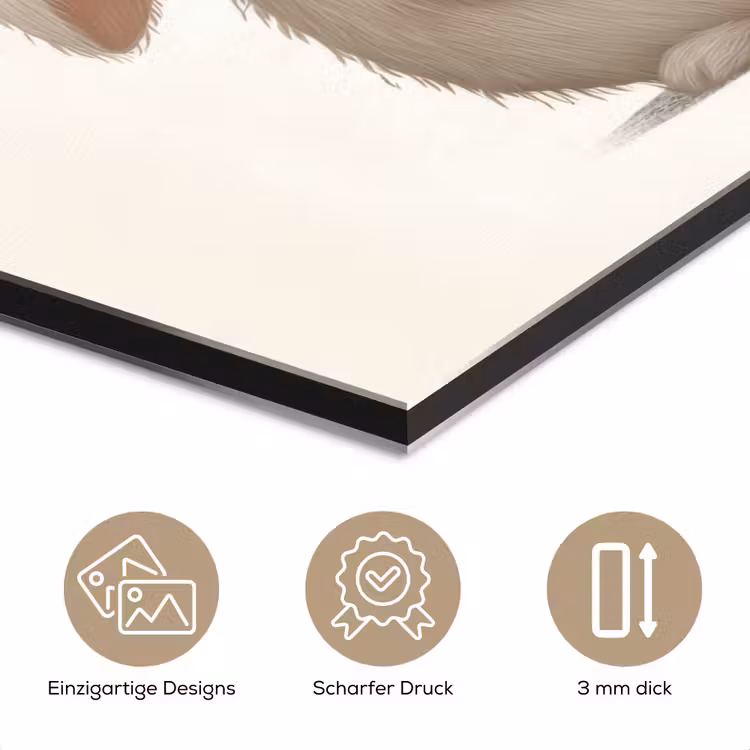 Konijn - Muts - Oren - Beige aluminium wit klein -closeup_DE