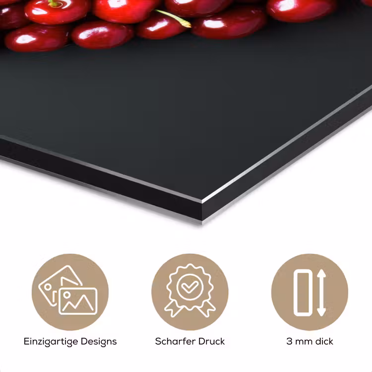 Kersen - Hart - Rood - Zwart aluminium wit klein -closeup_DE