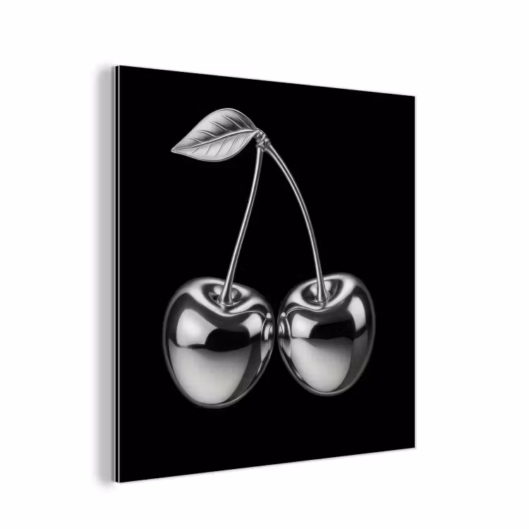 Kers - Luxueus - Metallic aluminium wit klein -3d