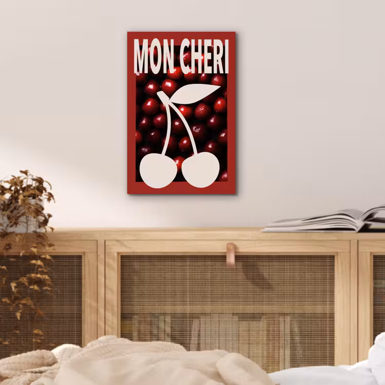 Kersen - Illustratie - Rood aluminium wit klein -sfeer3