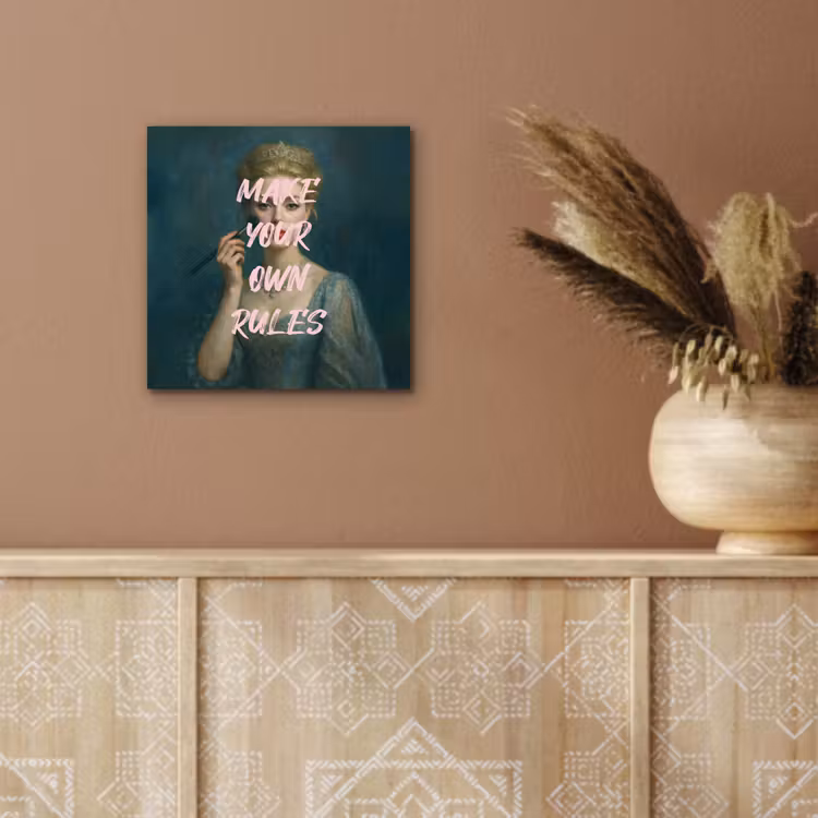 Klassiek - Sierlijk - Roze aluminium wit klein -sfeer4