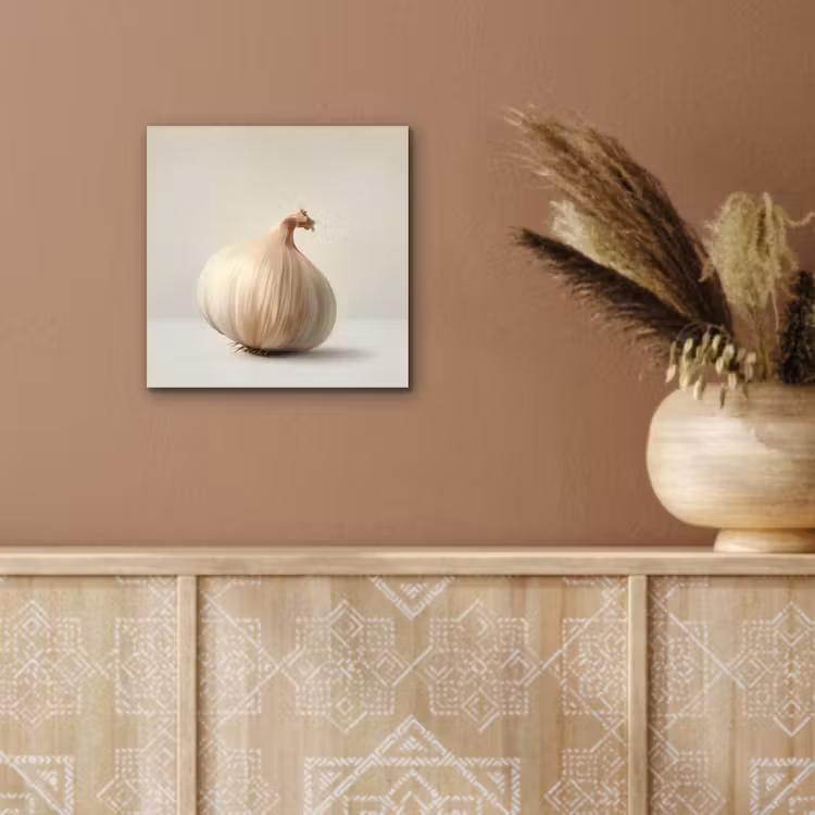 Knoflook - Natuurlijk - Beige aluminium wit klein -sfeer4
