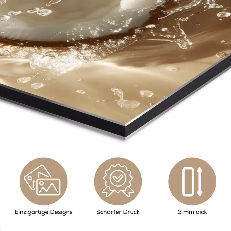 Kokosnoot - Water - Beige - Spetters aluminium wit klein -closeup_DE