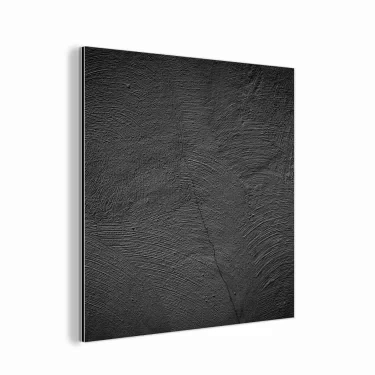 Beton print - Industrieel - Zwart aluminium wit klein -3d