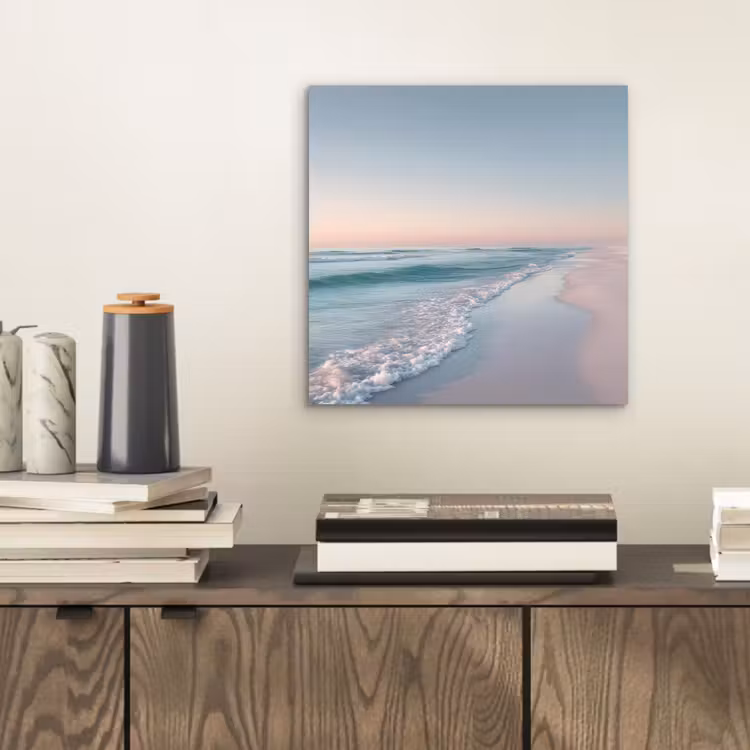 Kustlijn - Pastel - water aluminium wit klein -sfeer1
