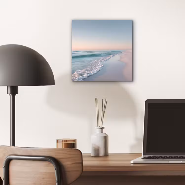 Kustlijn - Pastel - water aluminium wit klein -sfeer5