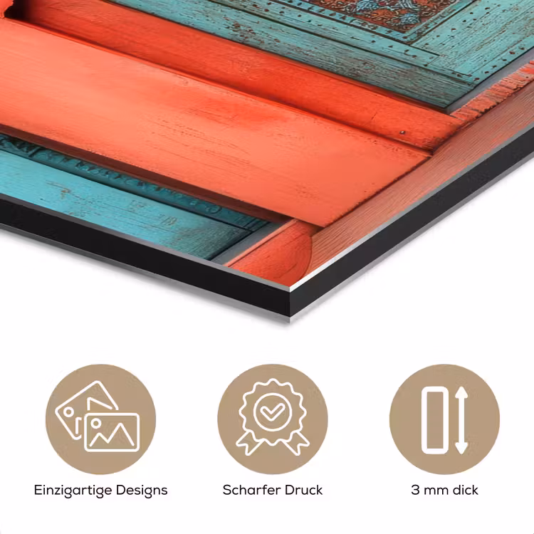 Lantaarn - Deur - Turquoise aluminium wit klein -closeup_DE