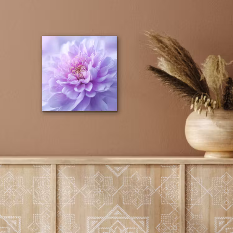 Paars - Dahlia - Dromerig aluminium wit klein -sfeer4