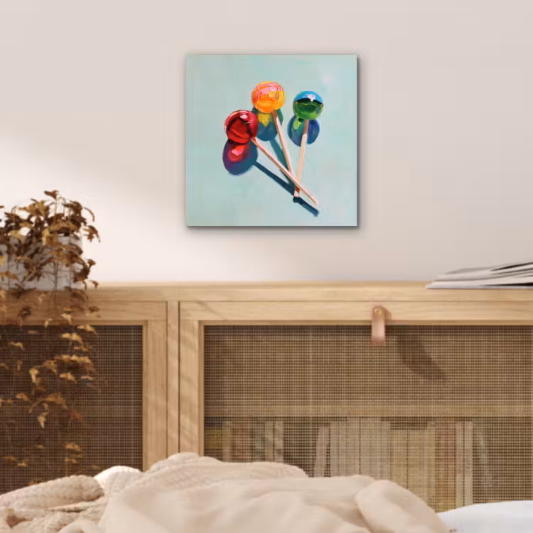 Lollys - Schaduw - Drie - Blauw aluminium wit klein -sfeer3