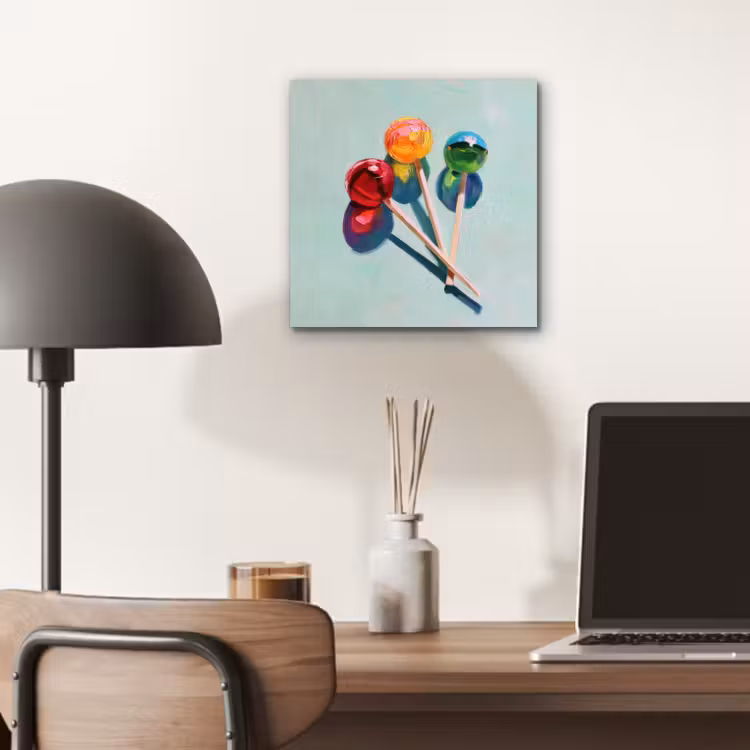 Lollys - Schaduw - Drie - Blauw aluminium wit klein -sfeer5