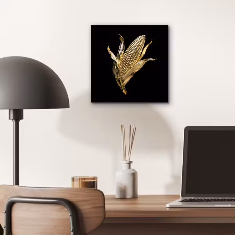 Mais - Eten - Goud - Zwart aluminium wit klein -sfeer5