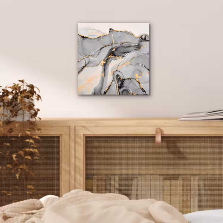Marmer - Goud - Grijs aluminium wit klein -sfeer3