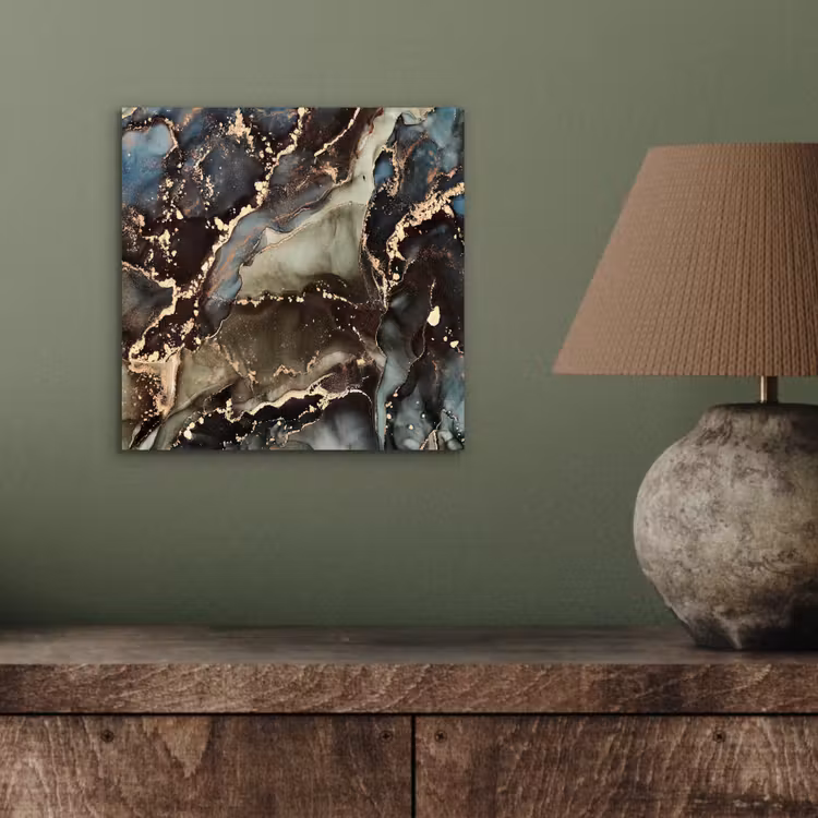 Marmer - Goud - Groen aluminium wit klein -sfeer2