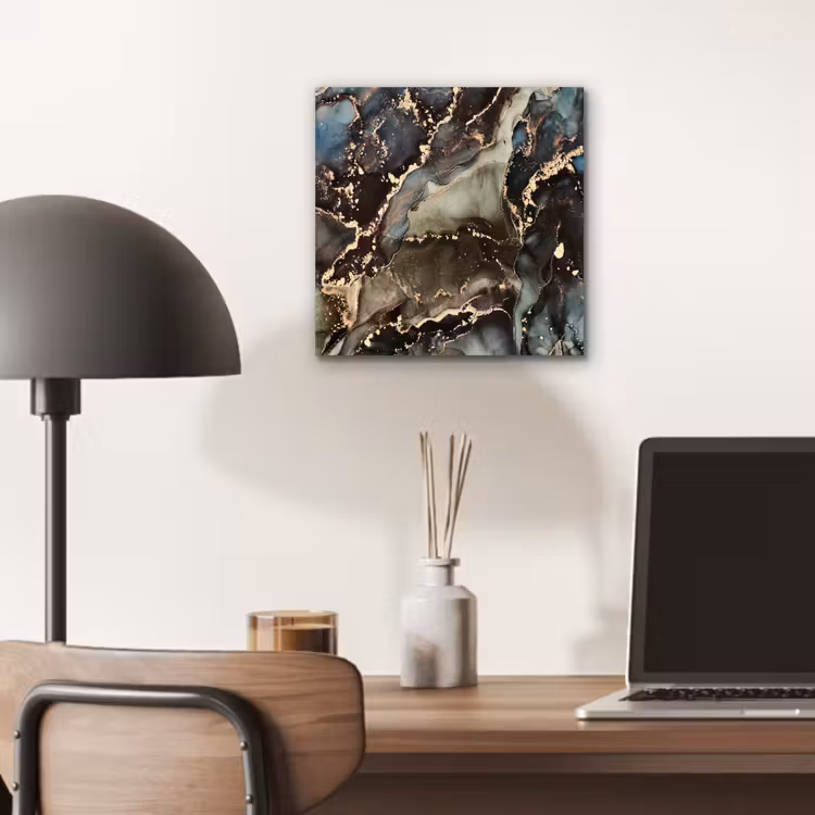 Marmer - Goud - Groen aluminium wit klein -sfeer5