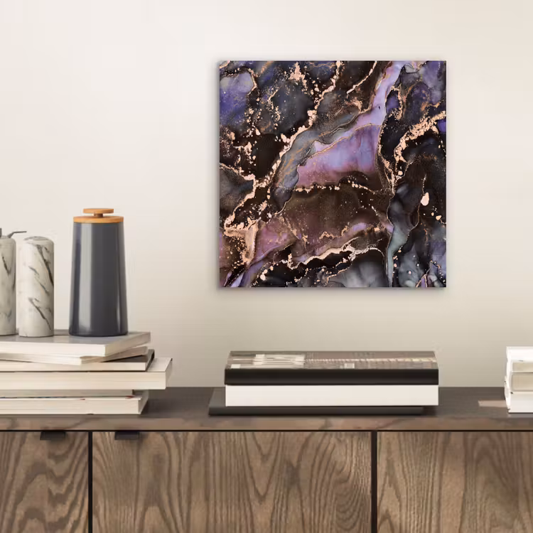 Marmer - Goud - Roze aluminium wit klein -sfeer1