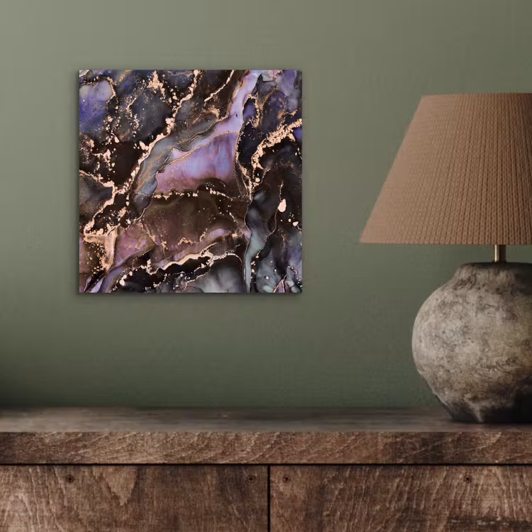 Marmer - Goud - Roze aluminium wit klein -sfeer2