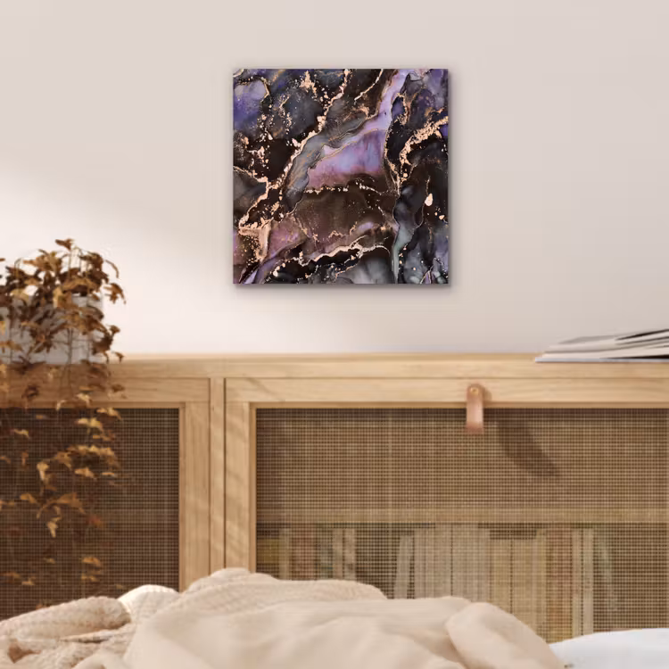 Marmer - Goud - Roze aluminium wit klein -sfeer3