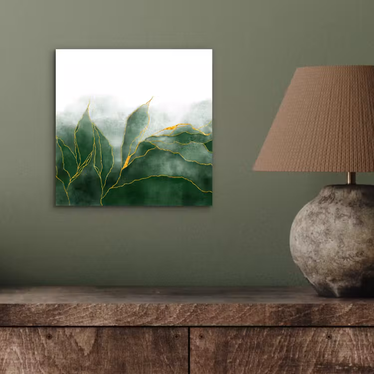Marmer - Groen - Luxe - Goud - Marmerlook aluminium wit klein -sfeer2