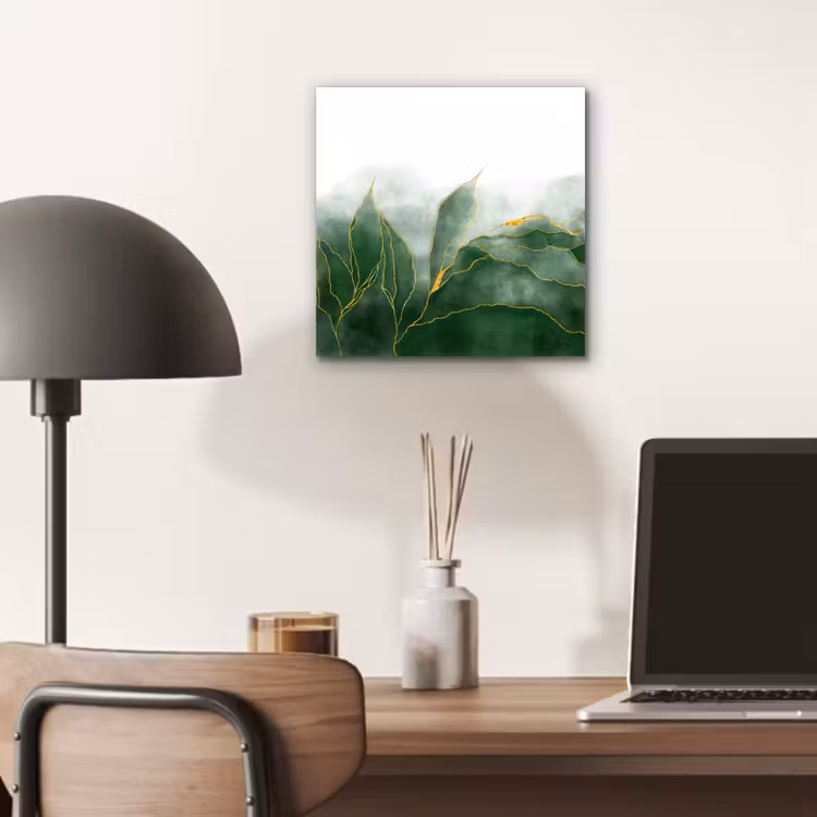Marmer - Groen - Luxe - Goud - Marmerlook aluminium wit klein -sfeer5