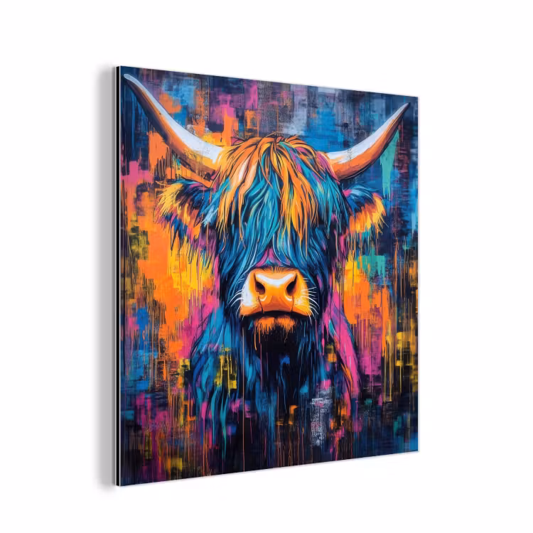 Marmer - Modern - Goud aluminium wit klein -3d