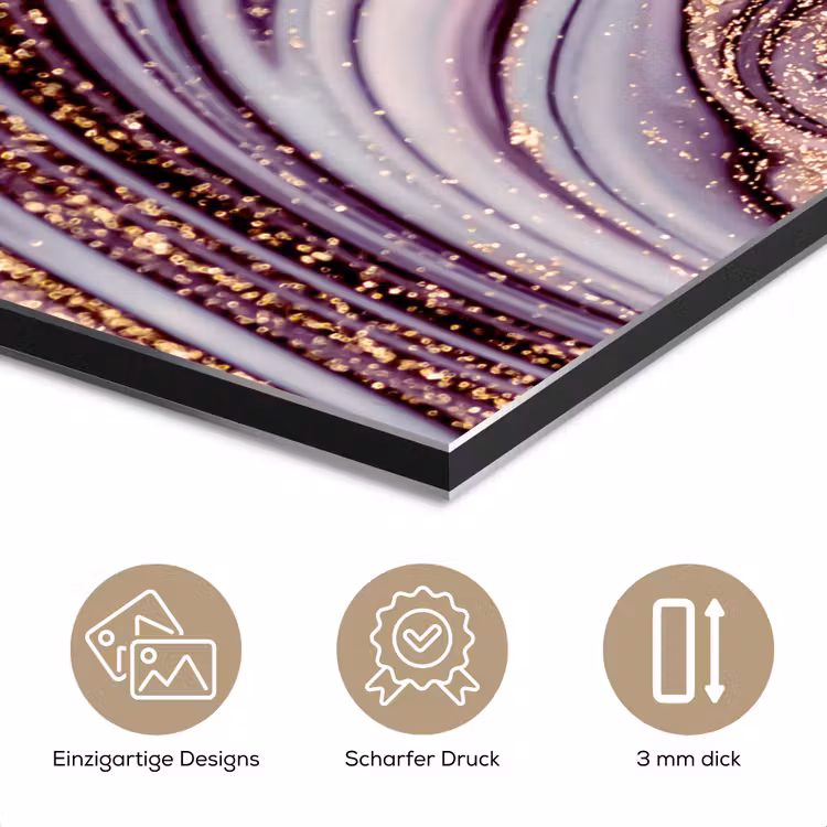 Marmer - Roze - Goud - Glitter - Marmerlook - Luxe aluminium wit klein -closeup_DE