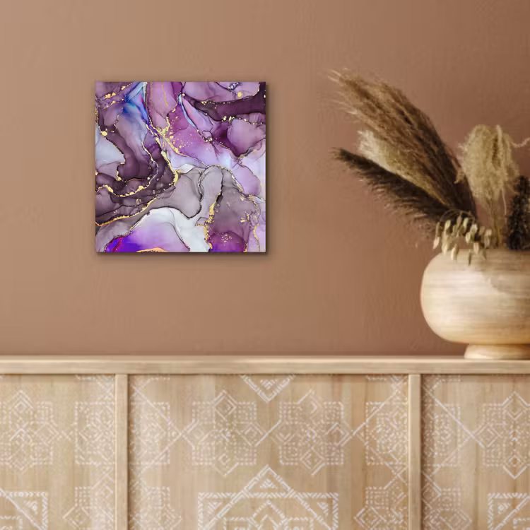 Marmer - Roze - Paars - Gold aluminium wit klein -sfeer4
