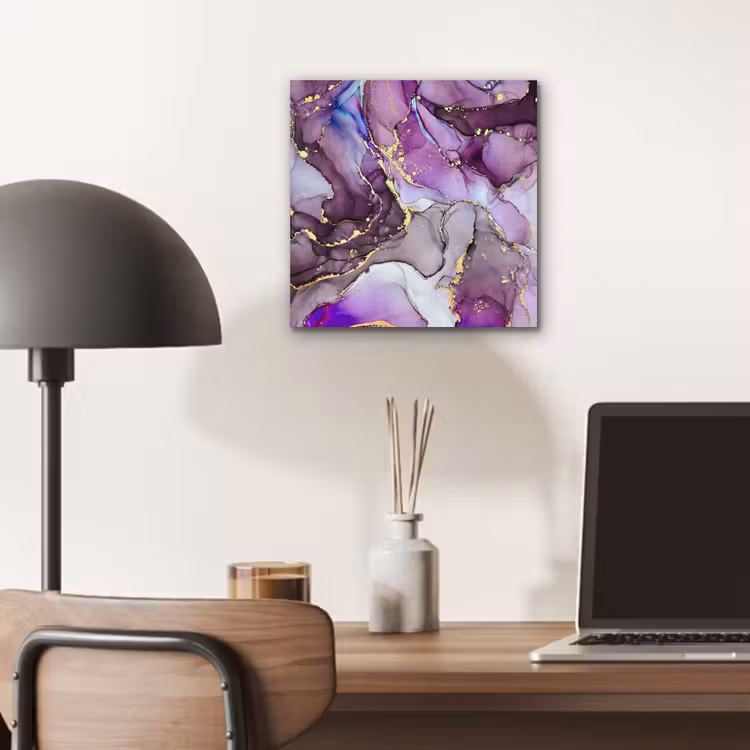 Marmer - Roze - Paars - Gold aluminium wit klein -sfeer5