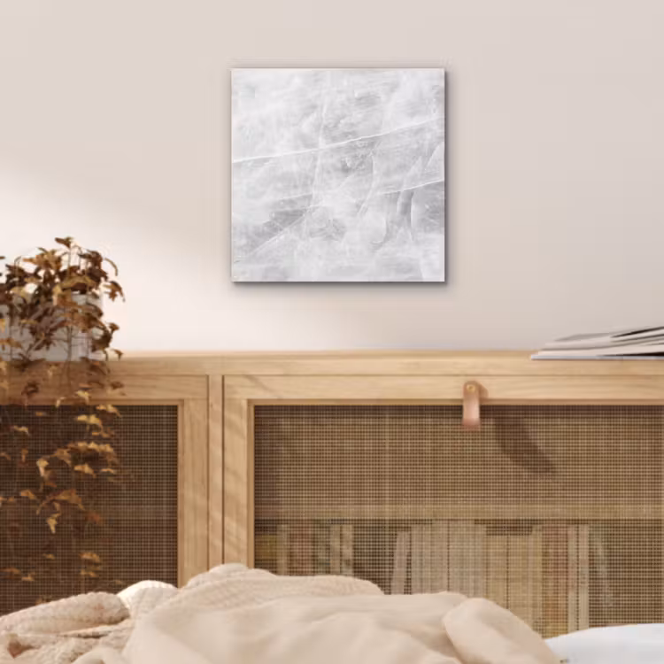 Marmer - Steen - Wit - Luxe - Marmerlook aluminium wit klein -sfeer3